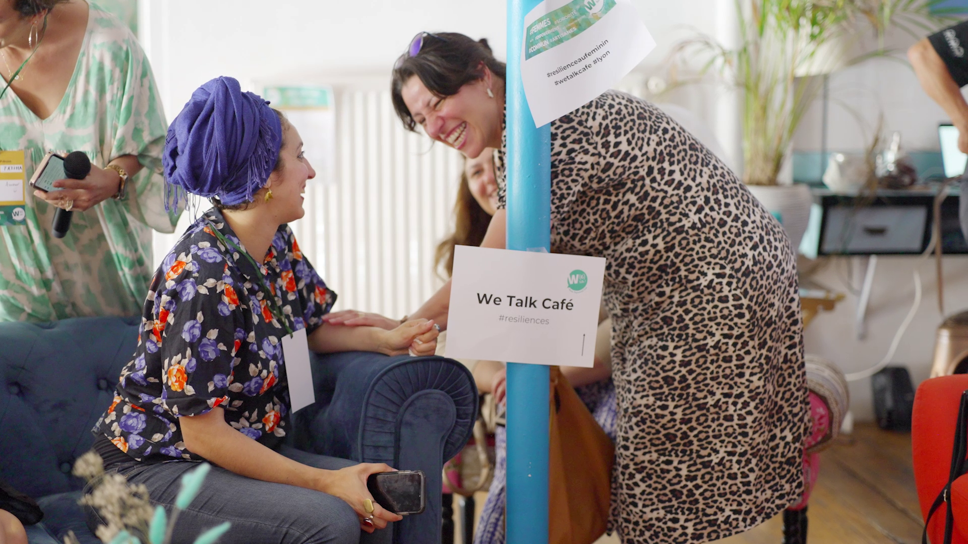 Captation vidéo d’un événement organisé par l'association pour les femmes we talk à Lyon