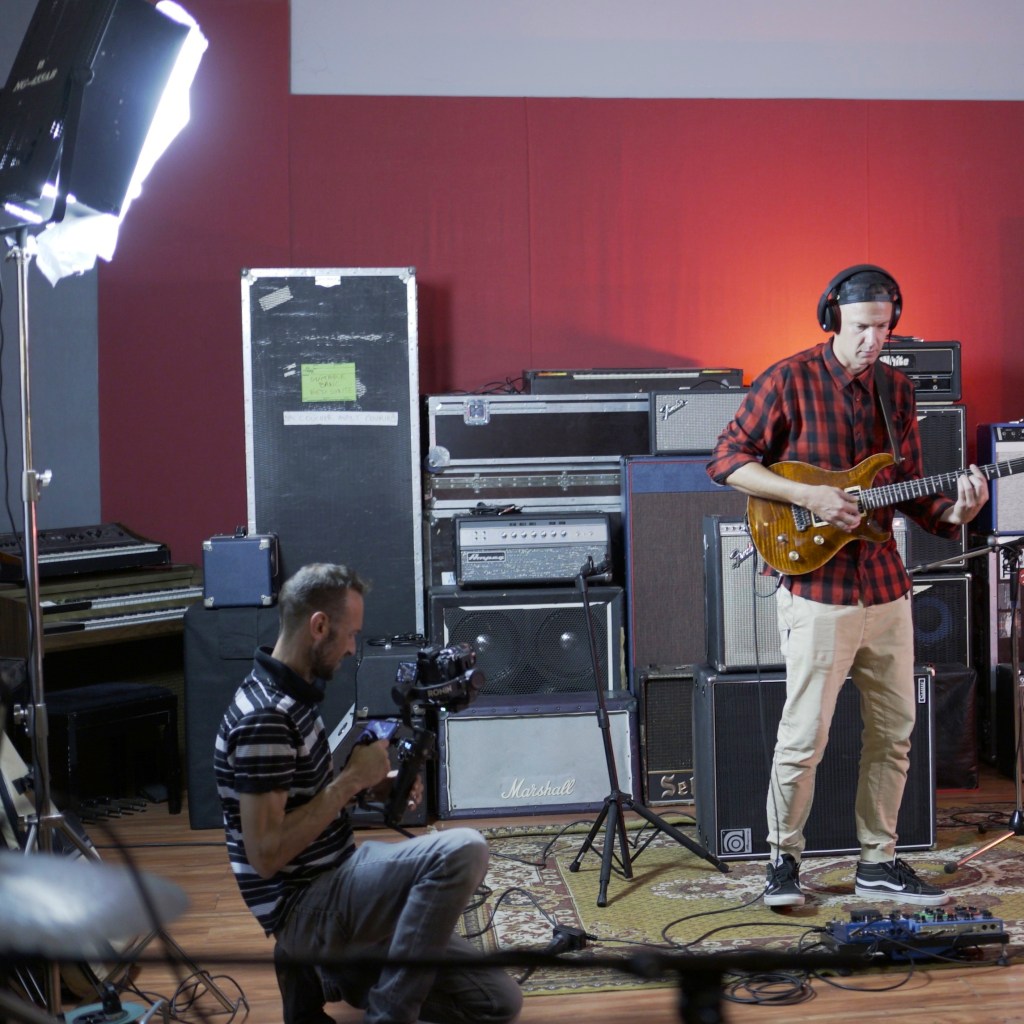 Prises de vues lors du tournage du clip de Broussï feat Lidiop