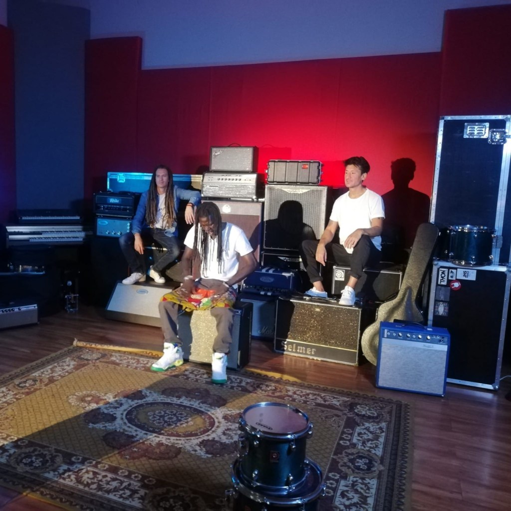 Prises de vues lors du tournage du clip de Broussï feat Lidiop