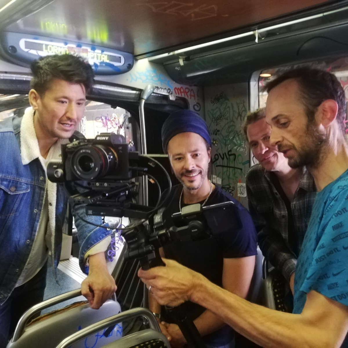 Prises de vues lors du tournage du clip de Broussaï feat Balik danakil