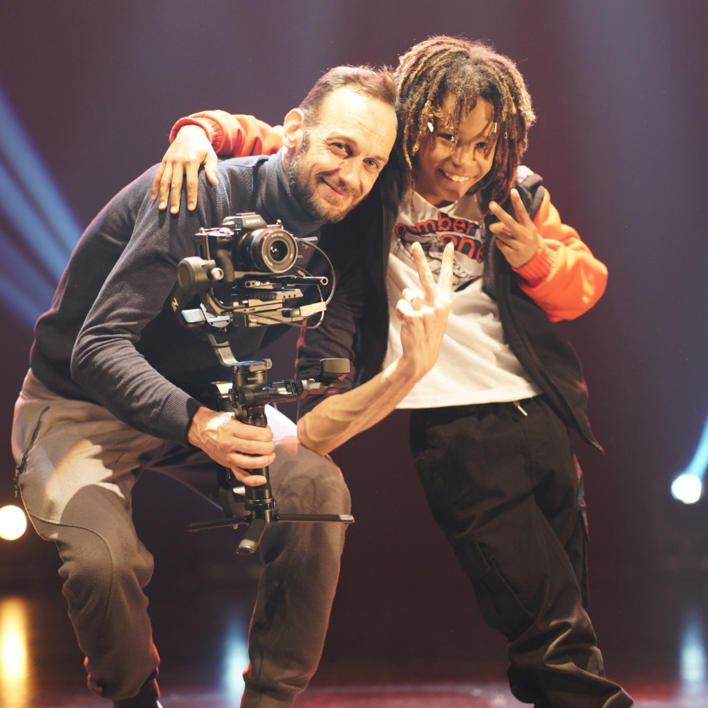 prises de vues lors du tournage du clip de broussaï nos reves