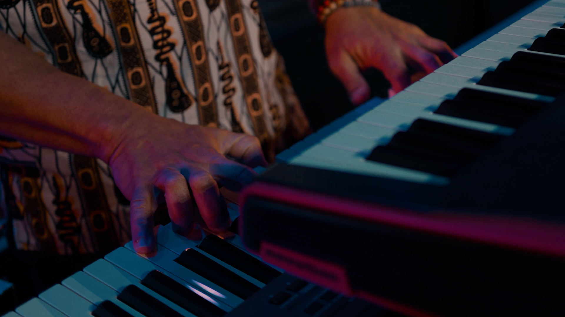 Capture d’écran d’un concert filmé de sergent garcia