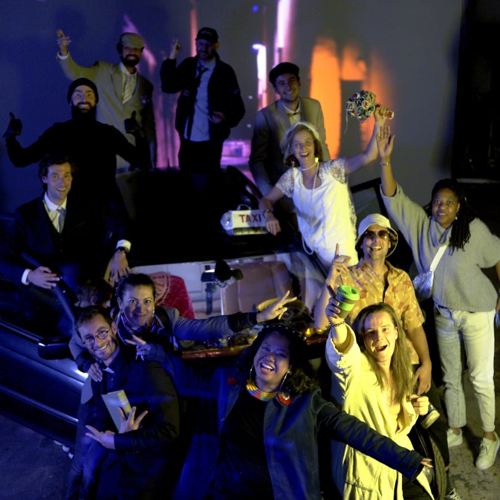 prises de vues lors du tournage du clip de astroficus 