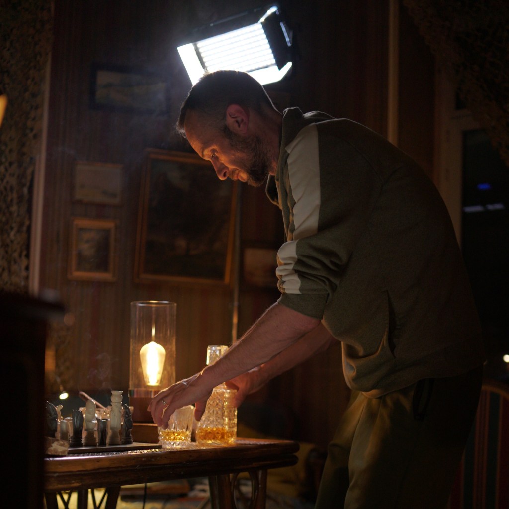 prises de vues lors du tournage du clip de astroficus 