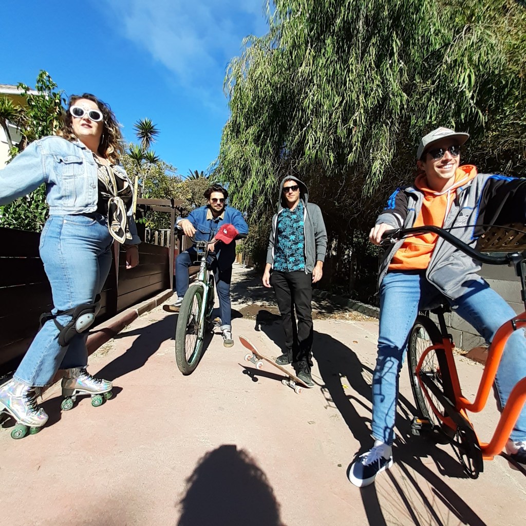 prises de vues lors du tournage du clip de blys a los angeles